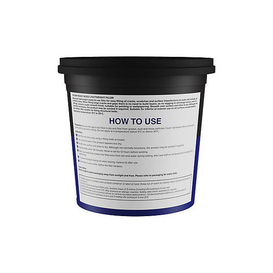 Volden White Paste Ready to use Multi-purpose Filler, 1L 420g